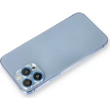 sbodurhome  Apple Iphone 12 Pro Shine Kamera Lens Koruma Cam - Mavi