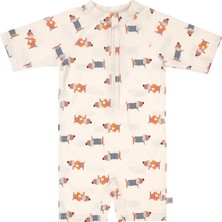 Lassig Uv Korumalı Mayo Beach Dog Orange Dark Sea