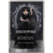 Naturion HXJ03 Monster High Wednesday Balo Elbiseli Bebek