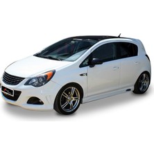 Tuning Vadisi Opel Corsa D Rieger Yan Ek Marşpiyel (Plastik) 2006-2014 Boyasız