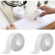 sbodurhome 2 Li Su Sızdırmaz Banyo Mutfak Lavabo Küvet Izolasyon Şerit Bant Pratik Ürün