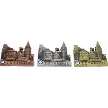 sbodurhome Metal Istanbul Temalı Yöresel Magnet Model 3