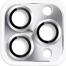 sbodurhome  Apple Iphone 16 Pro Max Pers Alüminyum Kamera Lens - Gümüş