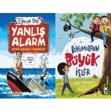 Eğlenceli Bilgi Yayınları Yanlış Alarm - Komik Gelecek Tahminleri ve Boyumuzdan Büyük Işler (Yaşar Bayraktar)