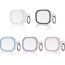 sbodurhome  Airpods Pro 2 (2.nesil) Shiny Şeffaf Kılıf - Pembe