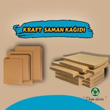 Orbak Kağıt A4 Saman Kağıdı, A4 Kraft Saman Kağıdı 50 Adet 175 Gram