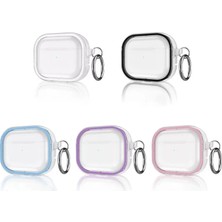 sbodurhome  Airpods Pro 2 (2.nesil) Shiny Şeffaf Kılıf - Sierra Blue