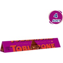 Kent Toblerone Fruit & Nut Üzüm ve Kuruyemişli Tablet Çikolata 100 gr - 4 Adet
