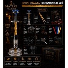     Matiat Tobacco Özel Seri Premium Nargile Takımı Full Paket