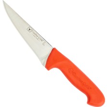 sbodurhome Sürmene Cumhur Çelik 61121 Sivri Kasap Kurban Bıçağı, 15 Cm, Kaymaz Sap