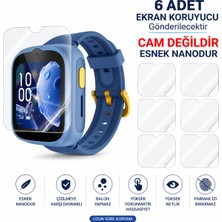 TCL Movetime MT48X 6 Adet Şeffaf Tam Kaplayan Ekran Koruyucusu Kırılmaz Nano