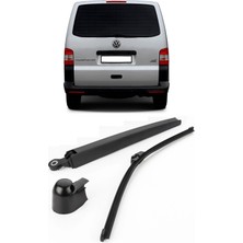 CME PARTS Vw Volkswagen Transporter T5 2004-2015 Uyumlu Arka Cam Silecek Kolu ve Süpürgesi Takım 7H0955707A