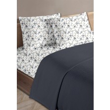 Monolisse %100 Pamuk Medusa Lacivert Tek Kişilik Pike Takımı 160 x 230 cm