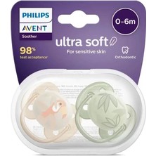 Naturion Ultra Yumuşak Emzik 0-6 Ay Erkek