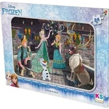 Naturion Ks Games 24 Parça Frozen Frame Puzzle