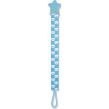 Naturion  emzik Tutacağı Desenli 427 Mavi Ayıcık