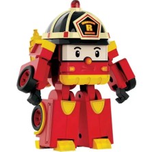 Naturion Sesli ve Işıklı Robocar Poli Büyük Transforming Robot Roy