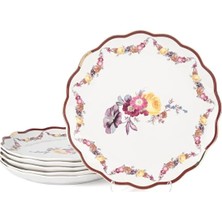 Mikasa Moor Chateau Romance 6lı Servis Tabağı 27CM