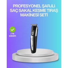 sbodurhome Kablosuz Saç Sakal Kesme Makinesi Kuaför Tipi Hassas Kesim