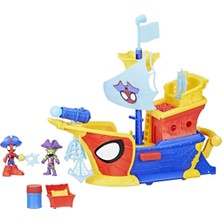 Nacario G0666 Spidey Inanılmaz Arkadaşları Webs Ahoy Bubble Ship +3 Yaş