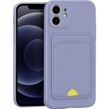 Mudanis Apple Iphone 11 Kılıf Kelvin Kartvizitli Silikon - Lila