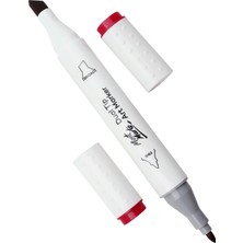 MONT MARTE Dual Tip Art Marker - Carmine R3