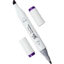 MONT MARTE Dual Tip Art Marker - Purple V2