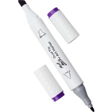 MONT MARTE Dual Tip Art Marker - Violet V1