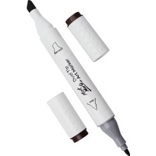 MONT MARTE Dual Tip Art Marker - Van Dyke Brown E7