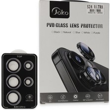 Mudanis Joko Samsung Galaxy S24 Ultra Pvd Metal Kamera Lens - Derin Mor