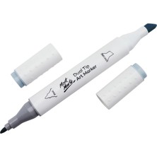 MONT MARTE Dual Tip Art Marker - Arctic Grey Gy6
