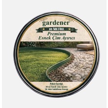 Evinizin Atölyesi Kazıklı Çim Ayırıcı 7,5cm x 10 Metre Yeşil