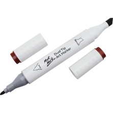 MONT MARTE Dual Tip Art Marker - Burnt Sienna E5