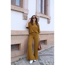 Purple By Banu Hardal Oversize Bluz Pantolon Takım