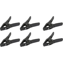 Ayarlanabilir 6lı Yaylı Güçlü Tutuşlu Metal Kıskaç Mengene Pense Mandal Işkence Kaymaz Kaplamalı Çeneler, Çok Amaçlı Sabitleme Aparatı Fotoğraf, Ahşap, Hobi ve Atölye Kullanımı Için Dayanıklı Tasarım