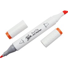 MONT MARTE Dual Tip Art Marker - Orange O3