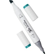 MONT MARTE Dual Tip Art Marker - Teal G1