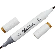 MONT MARTE Dual Tip Art Marker - Yellow Ochre E1