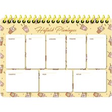 Keskin Color Keskin 17 x 24 52 Yp. Trend Haftalık Spiralli Planner - Sarı
