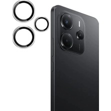 Mudanis Joko Xiaomi Redmi Note 14 4g Pvd Metal Kamera Lens - Gümüş