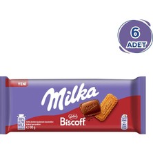 Kent Milka Biscoff Tablet Çikolata 90 G - 6 Adet