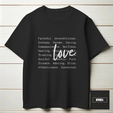 Etex Design Lovewordsvalentine T-Shırt