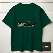 Etex Design Fourcatmood T-Shırt