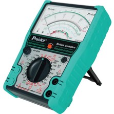 Pro's Kit Proskit MT-2208 Korumalı Analog Multimetre Ac/dc 1000V 10 Amper Buzzer Test Lead