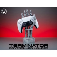 Print Zone Terminator  Oyuncu Kumanda Standı - Ps5 Dualsense / Xbox Dekoratif Gamepad Organizeri