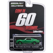Greenlight 1:64 1967 Ford Mustang Eleanor – Gone In 60 Seconds Green Machine Full Chase Model