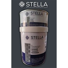 Stella Fayans Boyası – Tezgâh, Mermer, Ahşap, Mobilya, Cam, Seramik ve Kapı Yüzeyleri Için Çok Amaçlı Boya | 1 Lt