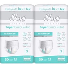 Sleepy Sensitive Emici Külot Small 60 Adet 2X30 Paket S