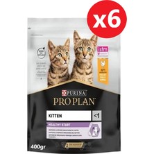 Pro Plan Junior Tavuklu Yavru Kedi Maması 400 Gr*6 Adet