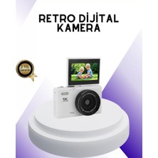 Venüs Shopping 5k UHD Dijital Kamera Wifi Bağlantılı Otofokus 18X Zoom Taşınabilir